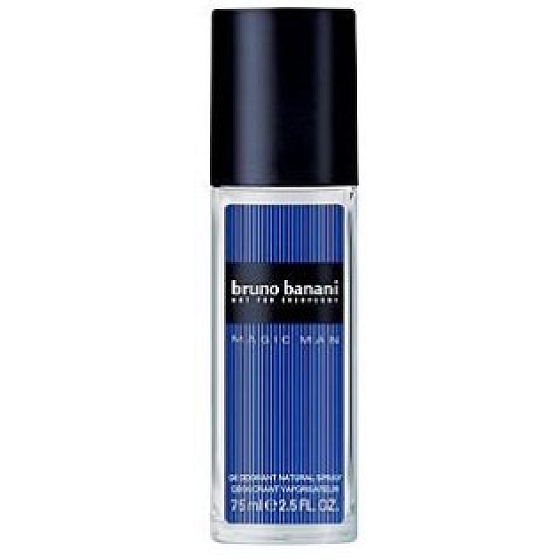 Bruno Banani Magic parfümiertes Deodorantglas für Männer 75 ml