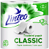 Linteo Classic 2-lagiger Toilettenpapier, 4 Rollen, 15 m Rolle