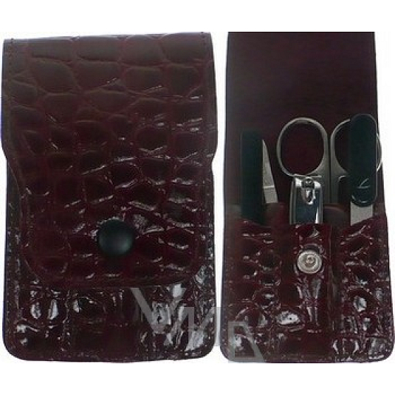 Leder Maniküre Standard Burgund 11181
