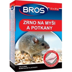 Bros Grain für Mäuse und Ratten 12 x 25 g