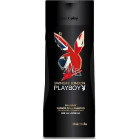 Playboy London Swingin 2in1 Duschgel und Shampoo für Männer 250 ml