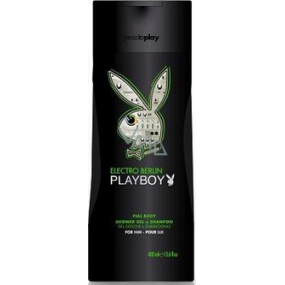 Playboy Berlin Electro 2in1 Duschgel und Shampoo für Männer 250 ml