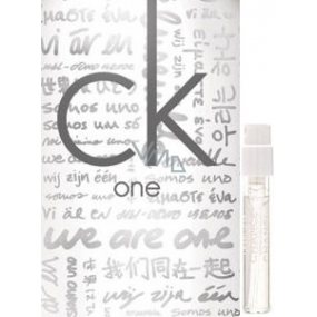 Calvin Klein One Relaunch Unisex Eau de Toilette 1,2 ml mit Spray, Fläschchen
