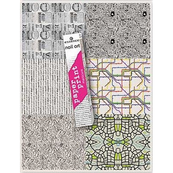 Essenz Nail Art Paper Print Nail Art Print 01 Erhalten Sie die Nachrichten 1 Stück