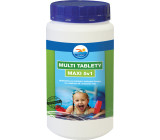 Probazen Multi Tabletten Maxi 5in1 multifunktionale Tabletten für Schwimmbäder, 1 kg
