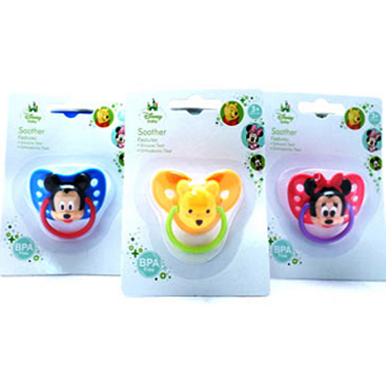 Disney Baby 3D Bpa Kostenlose anatomische Trösterblase 1 Stück