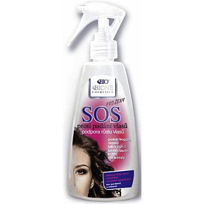 Bione Cosmetics SOS gegen Haarausfall und zur Unterstützung des Haarwachstums für Frauen 200 ml Zerstäuber