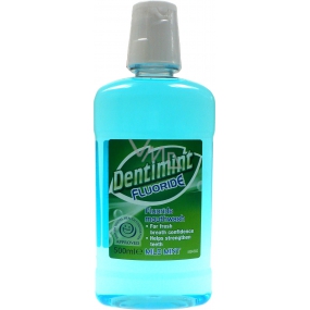 Dentimint Fluorid Mundwasser Mild Mint Mundwasser 500 ml