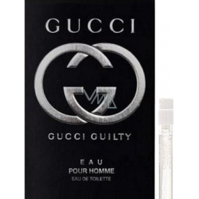 Gucci Guilty Eau pour Homme Eau de Toilette 1,5 ml mit Spray, Fläschchen