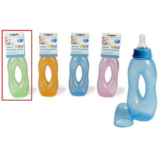 Erste Schritte Teardrop 0+ Babyflasche grün 250 ml
