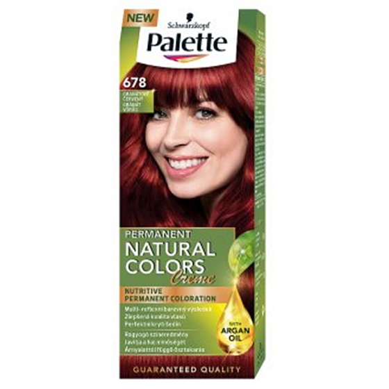Schwarzkopf Palette Permanent Natural Colors Creme Haarfarbe 678 Granatrot