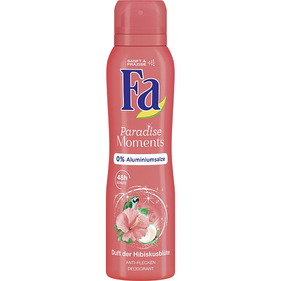 Fa Paradise Moments Hibiscus Scent Deodorant Spray 150 ml