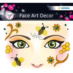 Herma Face Art Dekor Gesicht Tattoo 15304