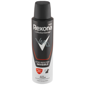 Rexona Men Active Protection + Unsichtbares Antitranspirant Deodorant Spray für Männer 150 ml