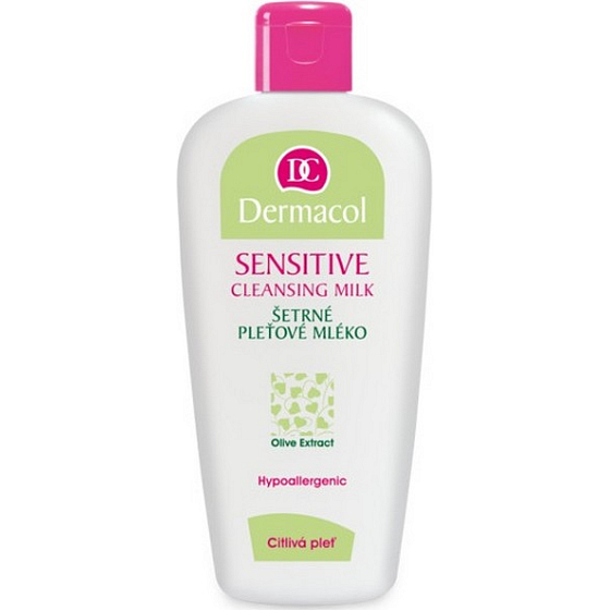 Dermacol Sensitive Cleansing Milk sanfte Hautlotion für empfindliche Haut 200 ml