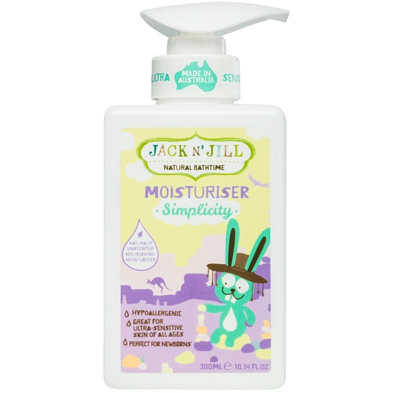 Jack N Jill BIO Einfachheit Einfachheit Körperlotion für Kinder Spender 300 ml
