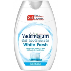 Vademecum White Fresh 2 in 1 Gel Zahnpasta 75 ml