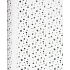 Zöwie Geschenkpapier 70 x 150 cm Weihnachten Luxus Weiß Weihnachten weiß - silberne Sterne