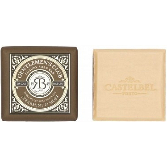 Castelbel Minze und Moos Luxus-Toilettenseife mit 24 Karat Gold für Männer 150 g