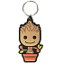 Degen Merch Marvel Guardians of the Galaxy Guardians of the Galaxy - Groot Schlüsselanhänger 4,5 x 6 cm