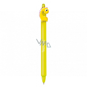 Colorino Gummierter Stift Dinosaurier gelb blaue Mine 0,5 mm