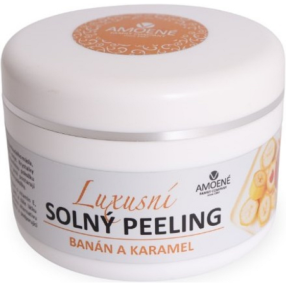 Amoené Luxus Salzpeeling Banane und Karamell 250 g