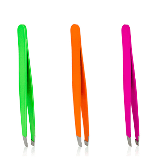 Donegal Neon-Show Pinzette schräg 9,5 cm verschiedene Farben