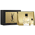 Yves Saint Laurent Libre parfémovaná voda 50 ml + parfémovaná voda 7,5 ml miniatura + kosmetická taštička, dárková sada pro ženy