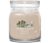 Yankee Candle Seaside Woods - Seaside Woods Duftkerze Signature medium Glas 2 Dochte 368 g
