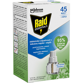 Raid Essentials Nachfüllpackung für elektrischen Verdampfer, 21 ml, 45 Nächte Raid Essentials Nachfüllpackung für elektrischen Verdampfer, 21 ml, 45 Nächte