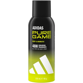 Adidas Deodorant Spray für Männer Pure Game Deep & Aromatic 150 ml