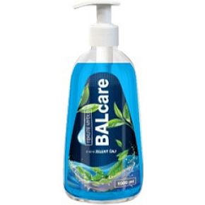 Balcare Grüner Tee Flüssigseife mit Spender 1 l