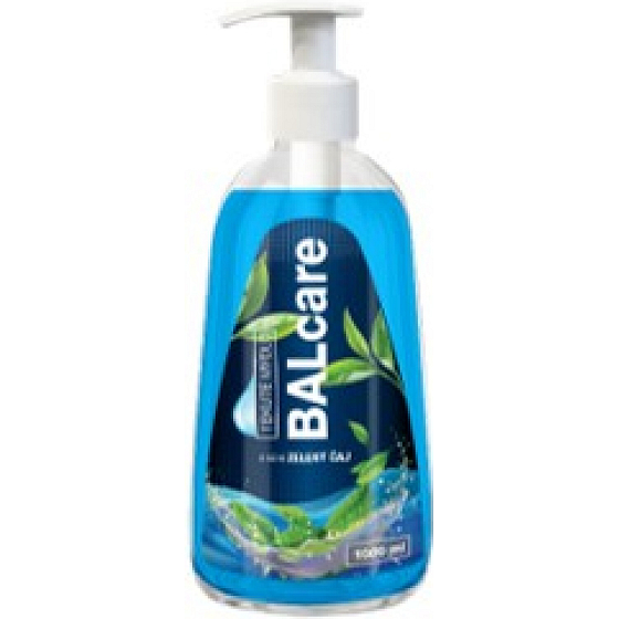 Balcare Grüner Tee Flüssigseife mit Spender 1 l