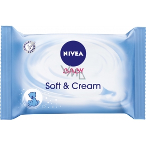 Nivea Baby Soft & Cream Reinigungstücher für Kinder 20 Stück