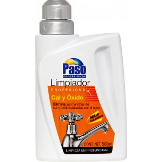 Paso Limpiador Profesiona Cal / Oxido Kalksteinreiniger + Rost 500 ml