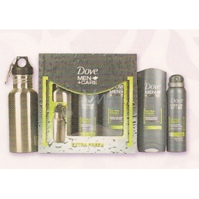 Dove Men + Care Extra Frisches Duschgel 250 ml + Antitranspirant-Spray + Flasche, Kosmetikset