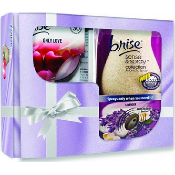 Glade Sense & Spray Lavendel & Jasmin Spray 18 ml + Only Love Kerze 120 g, Kassette