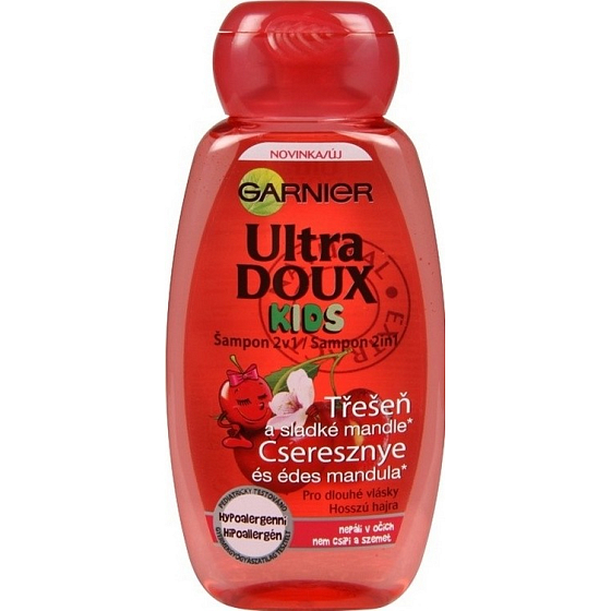 Garnier Naturals Kids Kirsch- und Mandelshampoo für Kinder 250 ml
