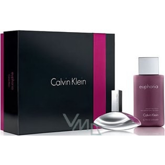 Calvin Klein Euphoria parfümiertes Wasser 50 ml + Körperlotion 200 ml, Geschenkset