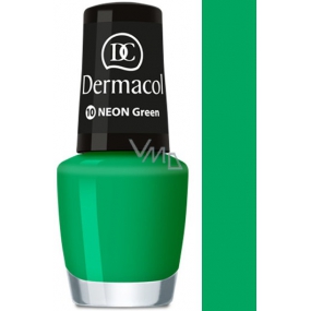 Dermacol Neon Polish Neon Nagellack 10 Neon Green 5 ml