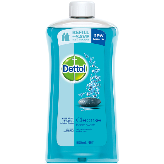 Dettol Sea Mineralien antibakterielle Seife 500 ml nachfüllen