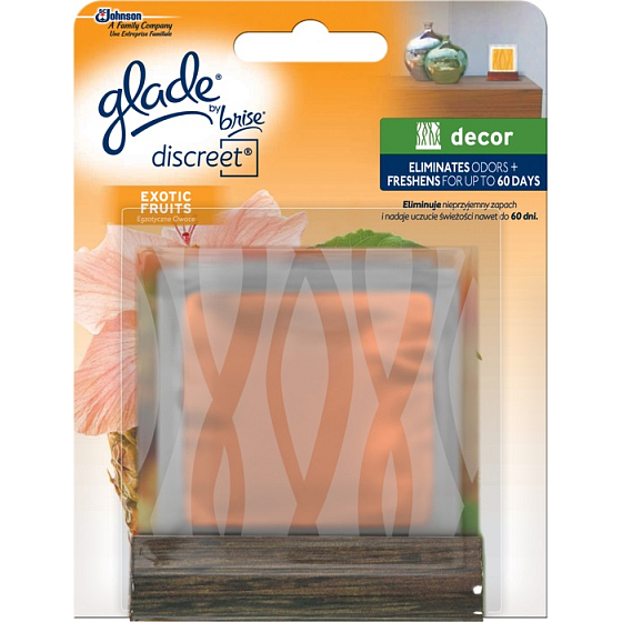 Glade Exotic Fruits Discreet Decor Lufterfrischerglas 8 g