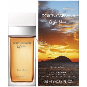 Dolce & Gabbana Hellblauer Sonnenuntergang in Salina Eau de Toilette für Frauen 25 ml