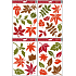 Fensterfolie ohne kleberfarbenes Herbstlaub 30 x 20 cm 1 Bogen