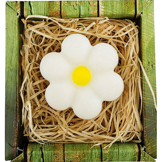 Bohemia Gifts Daisy handgemachte Toilettenseife in einer Schachtel mit 65 g