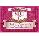 Albi Pink Seife in einer Dose mit dem Text Ich liebe dich 8 x 5,4 cm