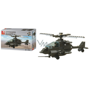 EP Line Sluban Army Soldiers Apache Helicopter 158 Teile, empfohlen ab 6 Jahren