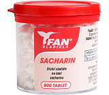 Fan Süßstoffe, Saccharin, Alternativsüßstoff, 800 Tabletten, 50 g
