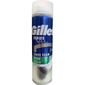 Gillette Series Sensitiver Rasierschaum für Männer 250 ml