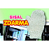 DÁREK Sisal rukavice č.4